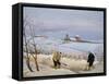 Clearing the Snow-Margaret Loxton-Framed Stretched Canvas