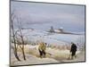 Clearing the Snow-Margaret Loxton-Mounted Giclee Print