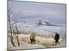 Clearing the Snow-Margaret Loxton-Mounted Giclee Print