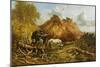 Clearing the Wood for the Iron Way, 1880-Thomas Sidney Cooper-Mounted Giclee Print