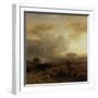 Clearing Thunderstorm in the Countryside, 1857-Oswald Achenbach-Framed Giclee Print