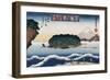 Clearing Weather, Enoshima', from the Series 'Eight Views of Famous Places'-Toyokuni II-Framed Giclee Print