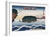 Clearing Weather, Enoshima', from the Series 'Eight Views of Famous Places'-Toyokuni II-Framed Giclee Print