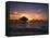 Clearwater Beach and Pier at Sunset, Florida, USA-Adam Jones-Framed Stretched Canvas