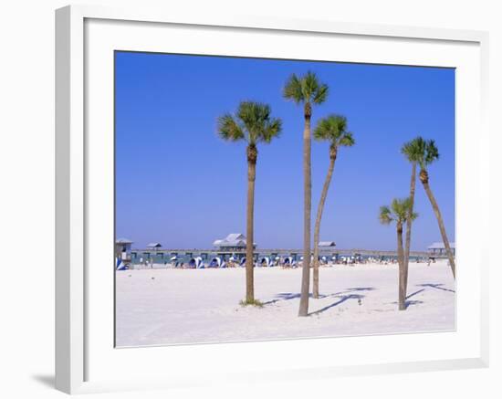 Clearwater Beach, Clearwater, Florida, USA-Fraser Hall-Framed Photographic Print