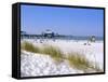 Clearwater Beach, Florida, USA-Fraser Hall-Framed Stretched Canvas