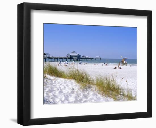 Clearwater Beach, Florida, USA-Fraser Hall-Framed Photographic Print
