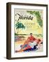 Clearwater Beach-null-Framed Premium Giclee Print