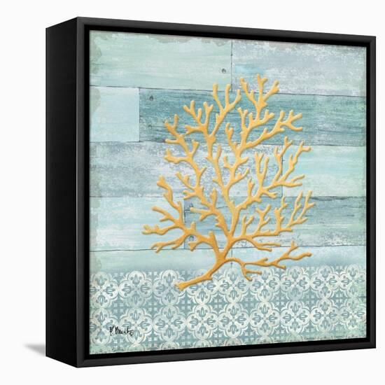 Clearwater Coral I-Paul Brent-Framed Stretched Canvas
