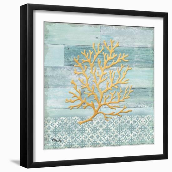 Clearwater Coral I-Paul Brent-Framed Art Print