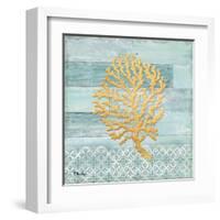 Clearwater Coral II-Paul Brent-Framed Art Print