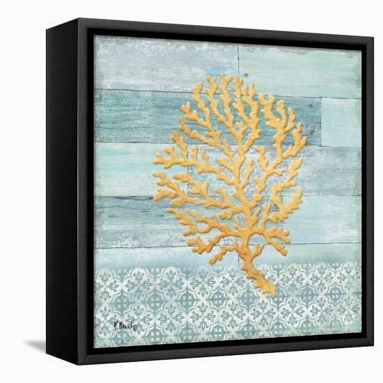 Clearwater Coral II-Paul Brent-Framed Stretched Canvas