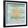 Clearwater Coral III-Paul Brent-Framed Art Print