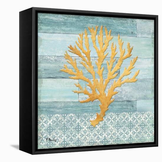 Clearwater Coral IV-Paul Brent-Framed Stretched Canvas