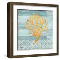 Clearwater Coral IV-Paul Brent-Framed Art Print