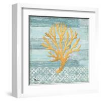 Clearwater Coral IV-Paul Brent-Framed Art Print