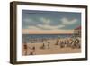 Clearwater, Florida - View of Clearwater Beach-Lantern Press-Framed Art Print