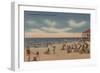 Clearwater, Florida - View of Clearwater Beach-Lantern Press-Framed Art Print