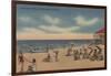 Clearwater, Florida - View of Clearwater Beach-Lantern Press-Framed Art Print