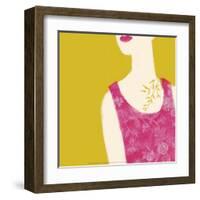 Cleavage-Nicole De Rueda-Framed Art Print