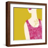 Cleavage-Nicole De Rueda-Framed Art Print