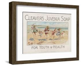 Cleaver's Juvenia Soap for Youth and Health-null-Framed Giclee Print