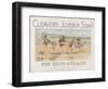 Cleaver's Juvenia Soap for Youth and Health-null-Framed Giclee Print