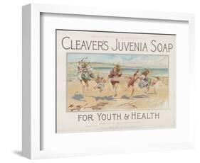 Cleaver's Juvenia Soap for Youth and Health-null-Framed Giclee Print