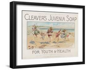 Cleaver's Juvenia Soap for Youth and Health-null-Framed Giclee Print