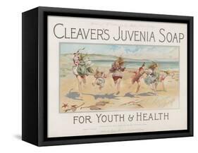 Cleaver's Juvenia Soap for Youth and Health-null-Framed Stretched Canvas