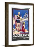 Cleethorpes Swimming Pool-null-Framed Art Print