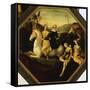 Clelia Crossing the Tiber, Ca 1510-null-Framed Stretched Canvas