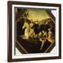 Clelia Crossing the Tiber, Ca 1510-null-Framed Giclee Print