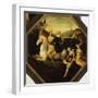 Clelia Crossing the Tiber, Ca 1510-null-Framed Giclee Print