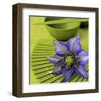 Clematile et Eventail-Catherine Beyler-Framed Art Print