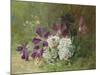 Clematis and Honeysuckle-Albert Tibulle de Furcy Lavault-Mounted Giclee Print