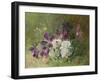 Clematis and Honeysuckle-Albert Tibulle de Furcy Lavault-Framed Giclee Print