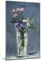 Clematis in a Crystal Vase-Edouard Manet-Mounted Art Print