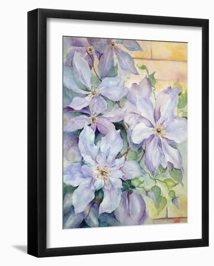 Clematis, the President-Karen Armitage-Framed Giclee Print