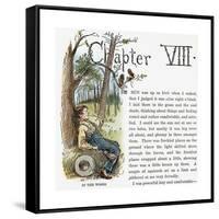 Clemens: Huck Finn-Edward Windsor Kemble-Framed Stretched Canvas