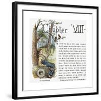 Clemens: Huck Finn-Edward Windsor Kemble-Framed Giclee Print