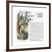 Clemens: Huck Finn-Edward Windsor Kemble-Framed Giclee Print