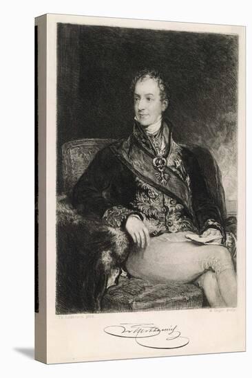 Clemens Lothar Wenzel Prince Metternich Austrian Statesman-W. Unger-Stretched Canvas