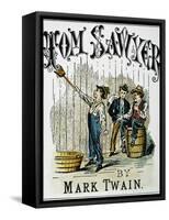 Clemens: Tom Sawyer-null-Framed Stretched Canvas