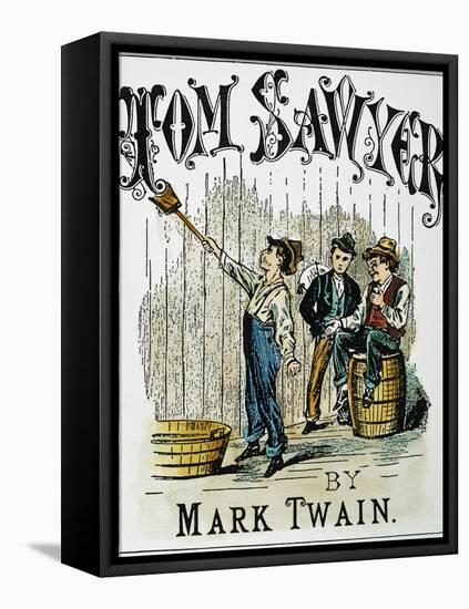 Clemens: Tom Sawyer-null-Framed Stretched Canvas
