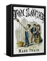 Clemens: Tom Sawyer-null-Framed Stretched Canvas