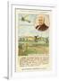 Clement Ader, French Aviation Pioneer, and His First Flight in 1897-null-Framed Giclee Print