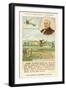 Clement Ader, French Aviation Pioneer, and His First Flight in 1897-null-Framed Giclee Print