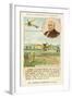 Clement Ader, French Aviation Pioneer, and His First Flight in 1897-null-Framed Giclee Print