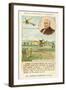 Clement Ader, French Aviation Pioneer, and His First Flight in 1897-null-Framed Giclee Print